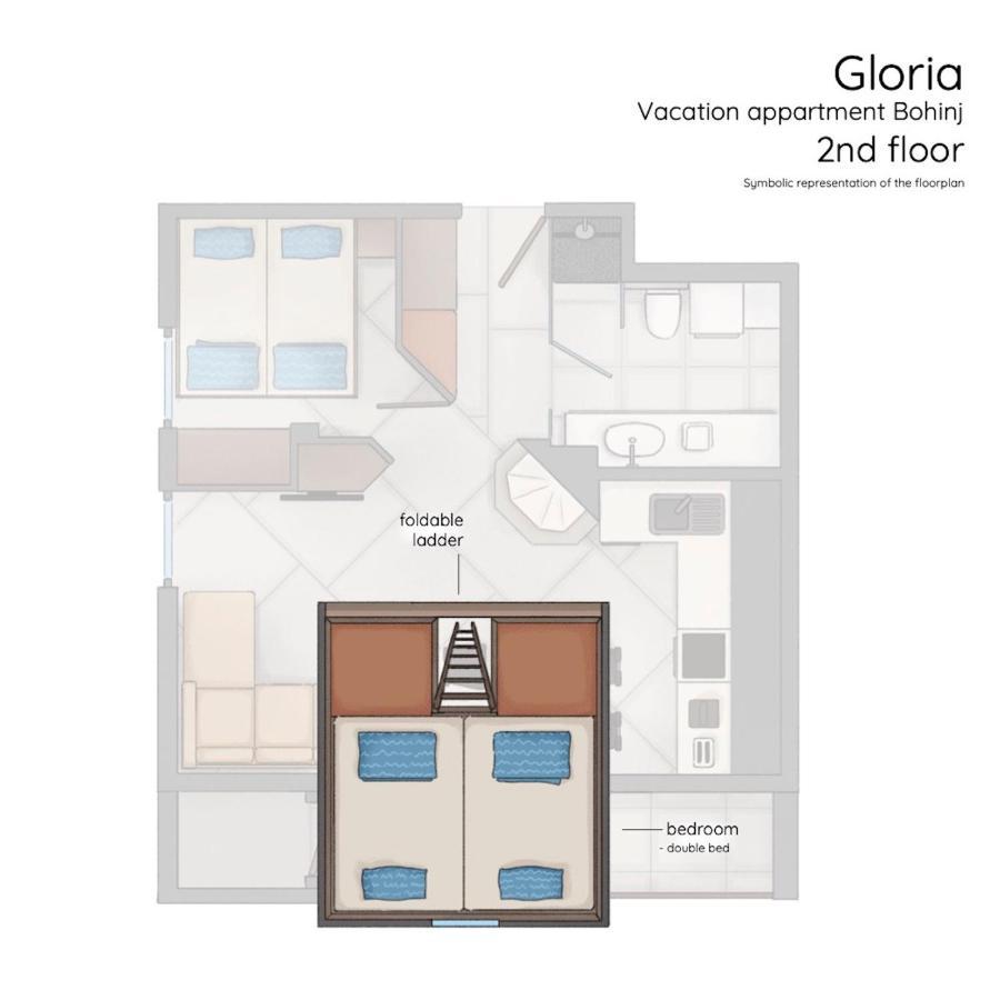 Gloria Holiday - Apartment Bohinj Luaran gambar